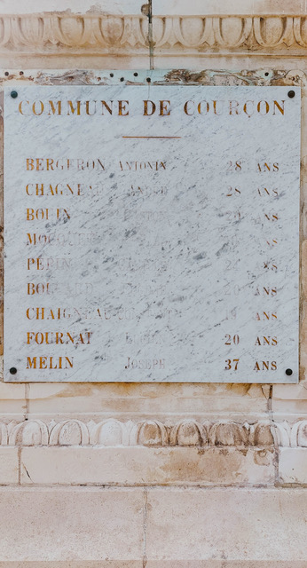 Monument aux Morts de Courçon