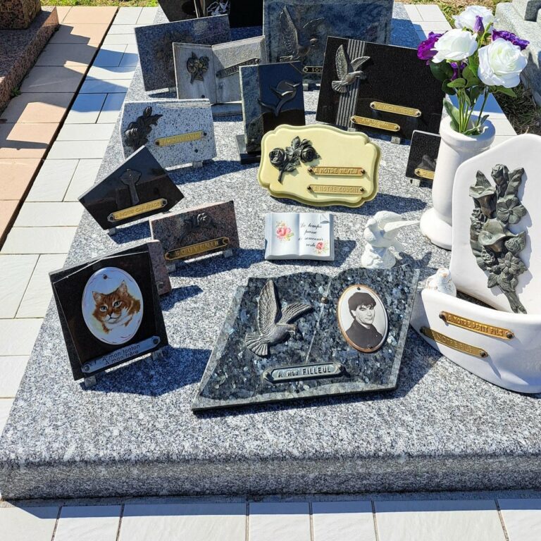 Nettoyage complet du monument et des plaques et ornements